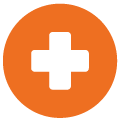 Hospital Network logo orange